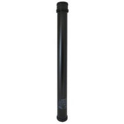 27" Redwood Black Table Leg: Rust Resistant & Stable for Motorhomes ITC - Dynamic Drive