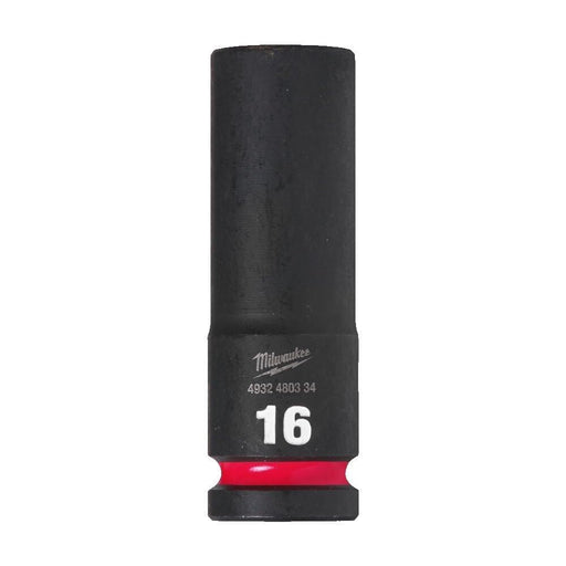 Milwaukee Hex Socket Shw 1/2 Deep 16Mm-1Pc 4932480334 Milwaukee - Dynamic Drive