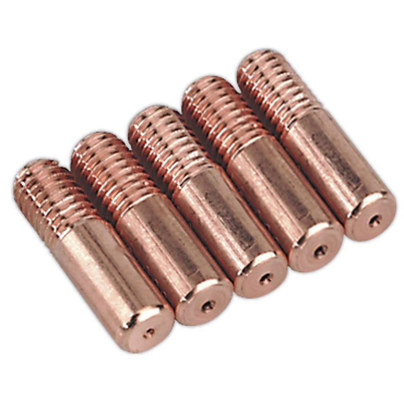 Sealey Contact Tip 0.6mm MB14 Pack of 5 MIG951 Sealey - Dynamic Drive