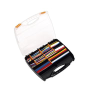 Sealey Heat Shrink Tubing Assortment 590pc Mixed Colours 50 100 150 & 200mm Sealey - Dynamic Drive