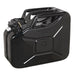 Sealey Jerry Can 10L Black JC10B Sealey - Dynamic Drive