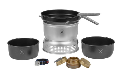 Trangia Trangia 25-5 GB Stove Non-Stick pans with Gas Burner Trangia - Dynamic Drive