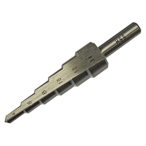Faithfull HSS Step Drill Bit 4-14mm Faithfull - Dynamic Drive