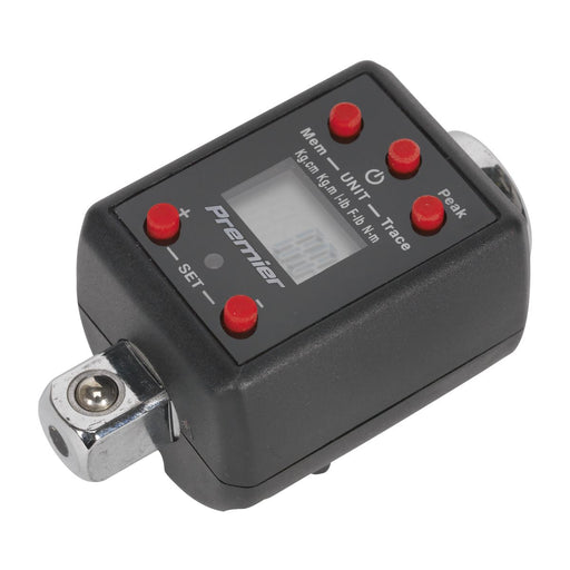 Sealey Torque Adaptor Digital 1/2"Sq Drive 40-200Nm(29.5-147.5lb.ft) STW290 Sealey - Dynamic Drive