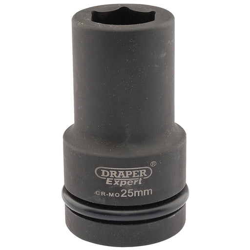 Draper Expert HI-TORQ 6 Point Deep Impact Socket, 1" Sq. Dr., 25mm Draper - Dynamic Drive