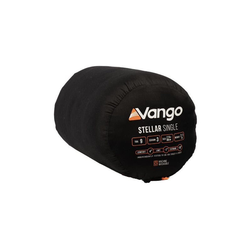 Vango Stellar Single Sleeping Bag Black Vango - Dynamic Drive