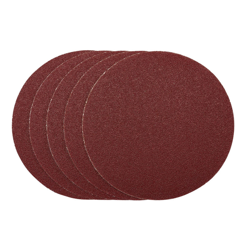 Draper Sanding Discs, 200mm, PSA, 40 Grit, (Pack of 5) 63023 Draper - Dynamic Drive