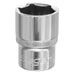 Sealey WallDrive Socket 21mm 1/2"Sq Drive S0658 Siegen by Sealey - Dynamic Drive