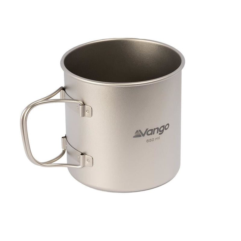 Vango Titanium Single Walled Mug 650ml Titanium Vango - Dynamic Drive