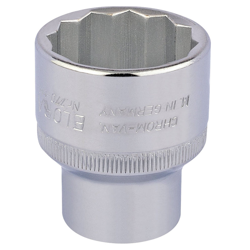 Draper Elora Bi-Hexagon Socket, 1/2" Sq. Dr., 30mm 24757 Draper - Dynamic Drive