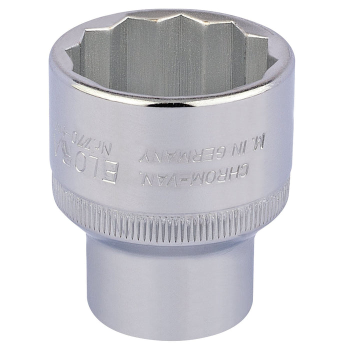 Draper Elora Bi-Hexagon Socket, 1/2" Sq. Dr., 30mm 24757 Draper - Dynamic Drive