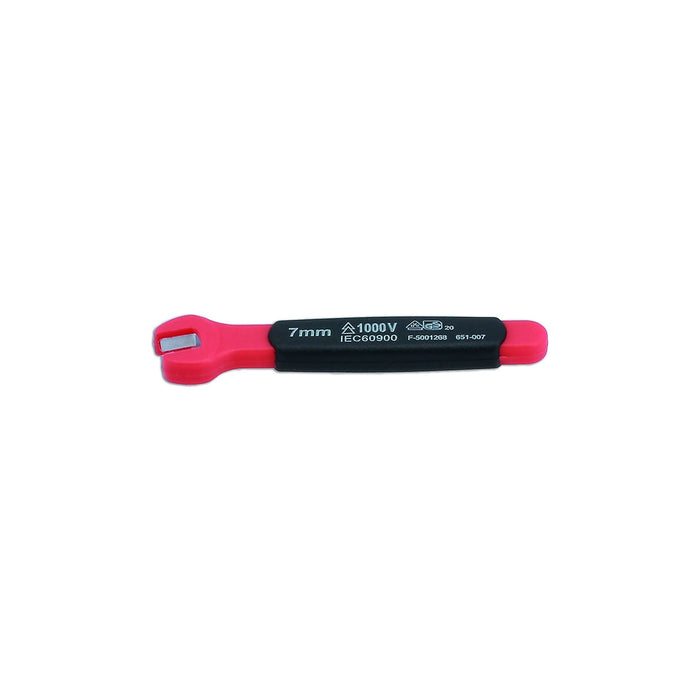 Laser Insulated Open Ended Spanner 7mm 8546 Laser - Dynamic Drive