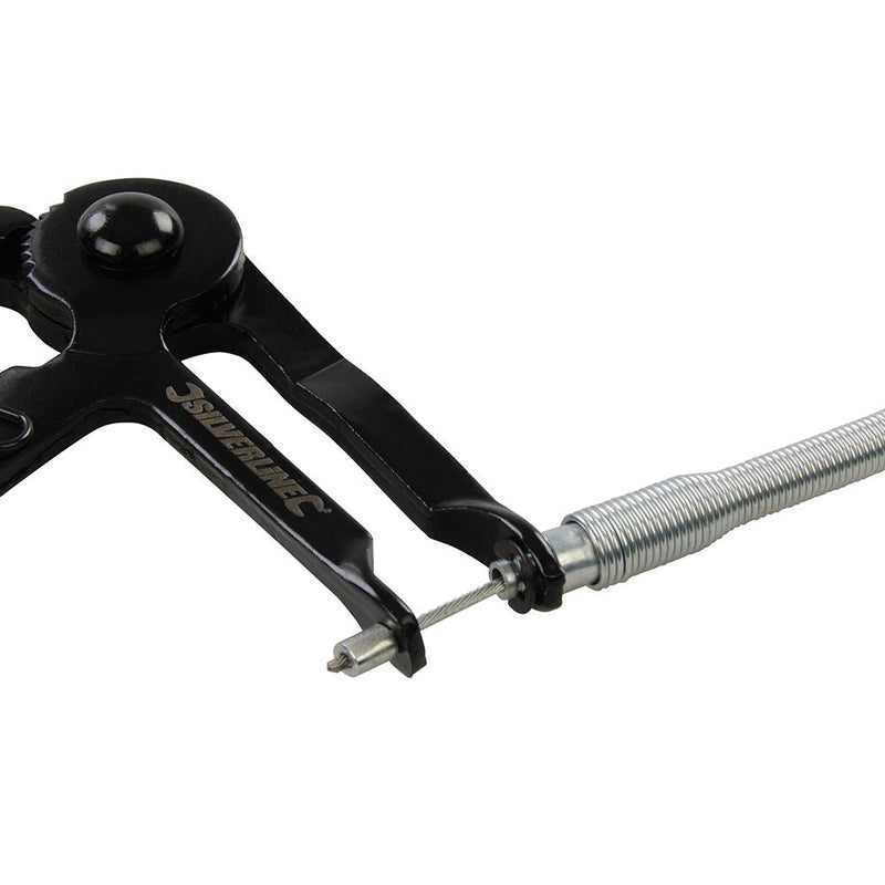 Silverline Flexible Ratchet Hose Clamp Pliers 610mm Silverline - Dynamic Drive