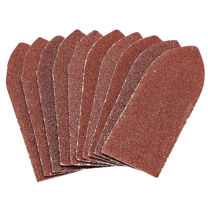 Draper Hook and Loop Aluminium Oxide Sanding Sheets, 32 x 92mm, 60 Grit (Pack of Draper - Dynamic Drive