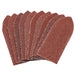 Draper Hook and Loop Aluminium Oxide Sanding Sheets, 32 x 92mm, 60 Grit (Pack of Draper - Dynamic Drive