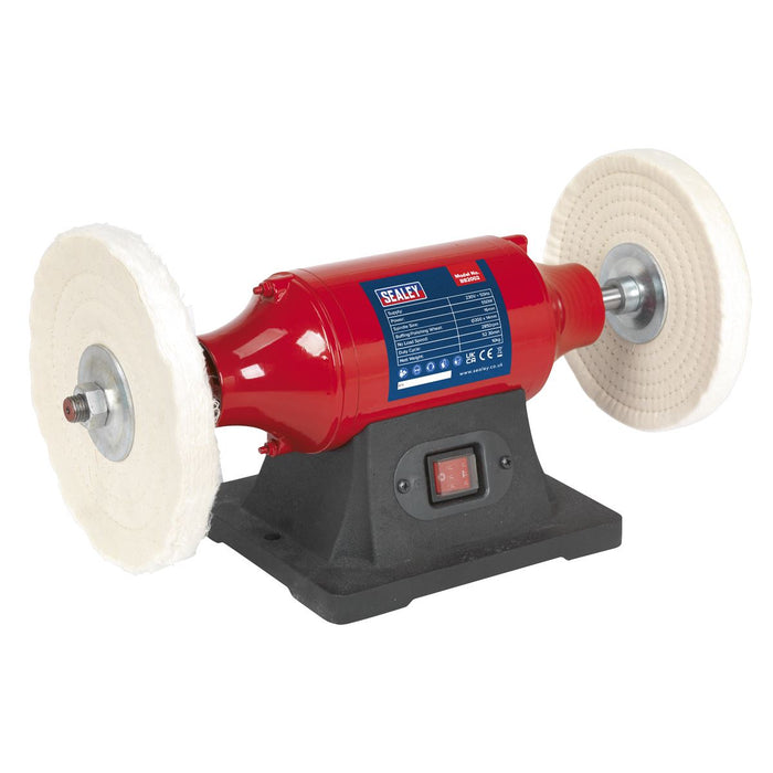 Sealey Bench Mounting Buffer/Polisher 200mm 550W/230V BB2002 Sealey  - Dynamic Drive