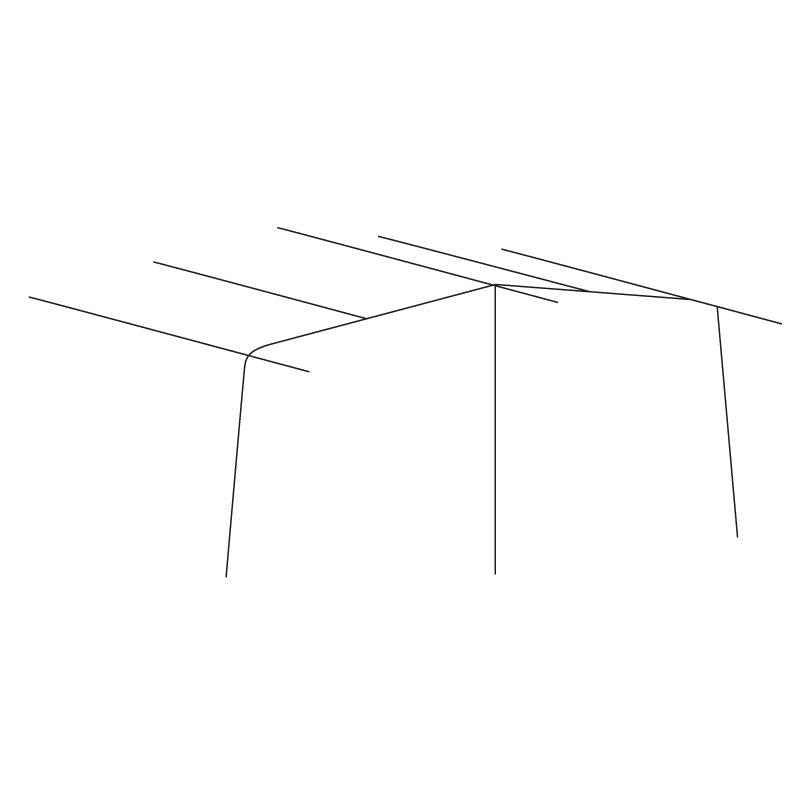TRIGANO Poled Caravan Awning OCEAN 250 (2.5m Depth) TRIGANO - Dynamic Drive