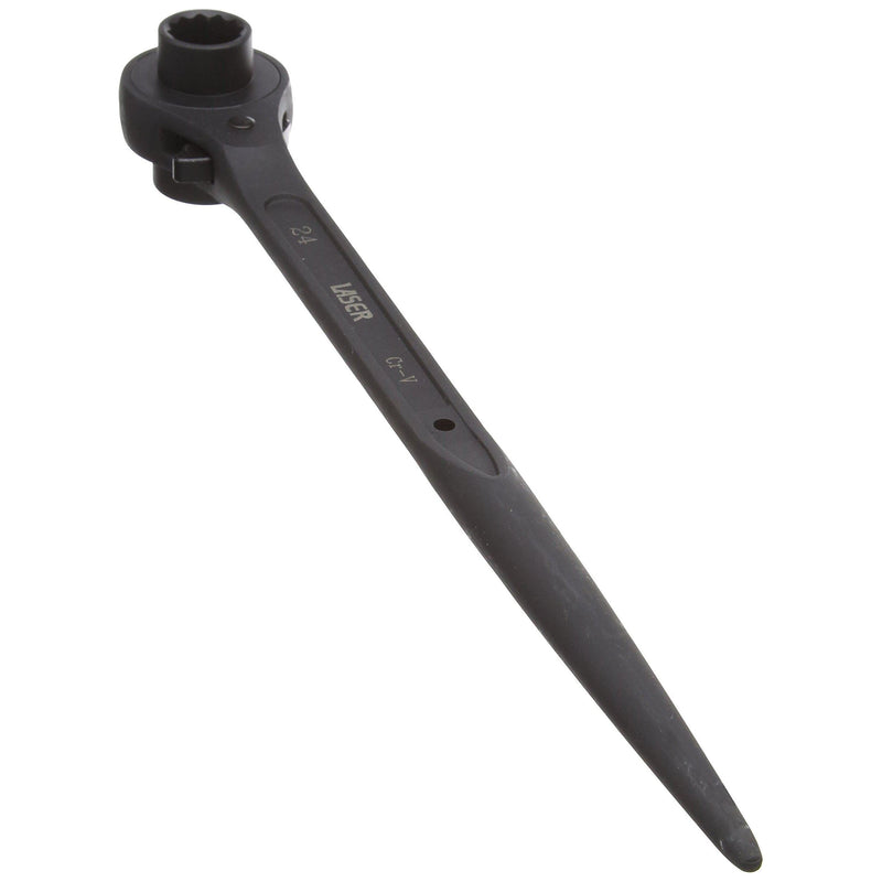Laser Ratchet Podger Spanner 24mm x 30mm 0177 Laser - Dynamic Drive