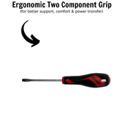 Teng Tools Flat Screwdriver 1.2 x 6.5 x 100mm L Teng Tools - Dynamic Drive