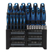 Draper Screwdriver and Bit Set, Blue (103 Piece) 28001 Draper - Dynamic Drive