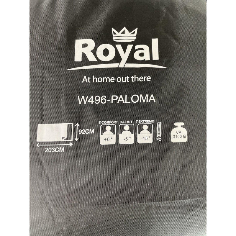 Royal Leisure Sleeping Bag Paloma Premium 65Oz Camping Outdoors Travel Home Royal  - Dynamic Drive