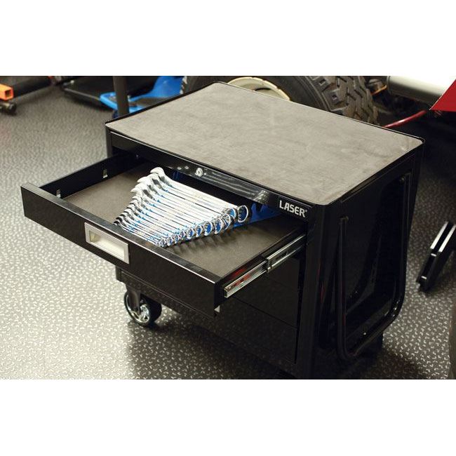 Laser Sharks Teeth Spanner Organiser - 20 Spanners 6975 Laser - Dynamic Drive