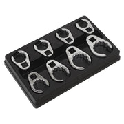 Sealey Crow's Foot Spanner Set 8pc 1/2"Sq Drive Metric AK5981 Sealey - Dynamic Drive
