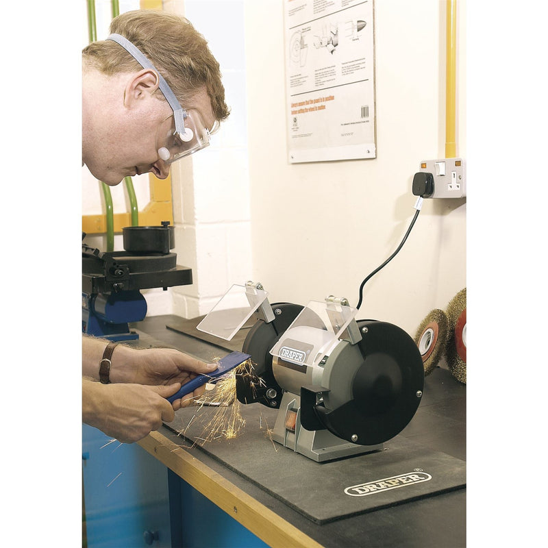 Draper Bench Grinder, 150mm, 250W 66804 Draper - Dynamic Drive