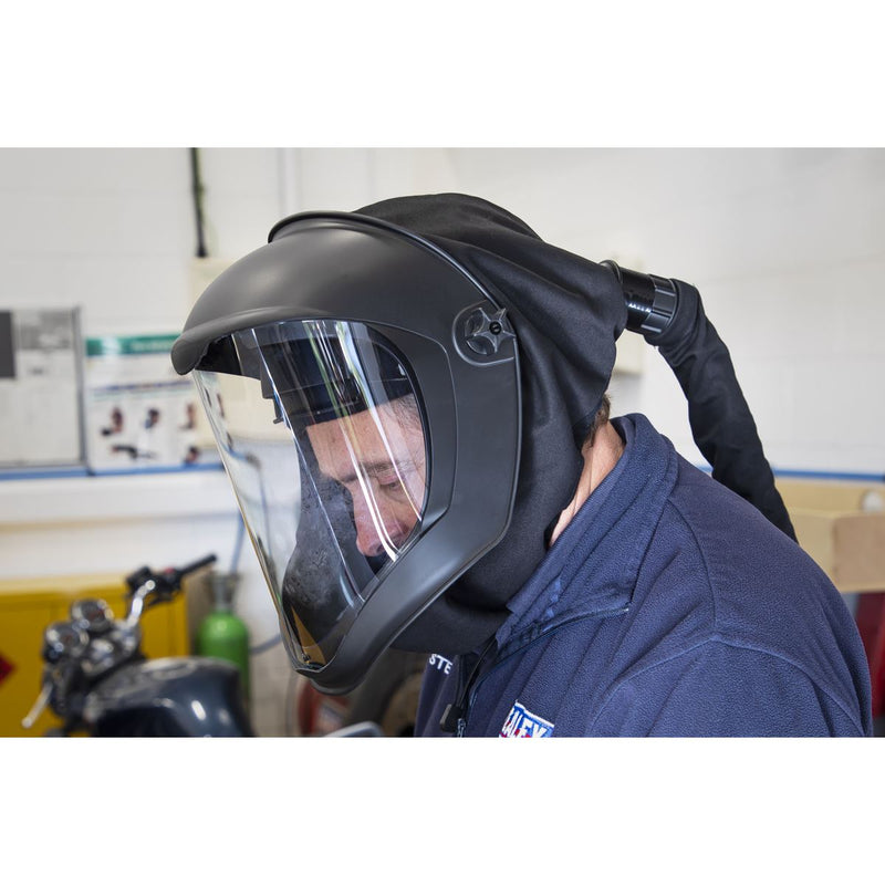 Sealey Face Shield with Powered Air Purifying Respirator (PAPR) SSP80PAPR Sealey - Dynamic Drive
