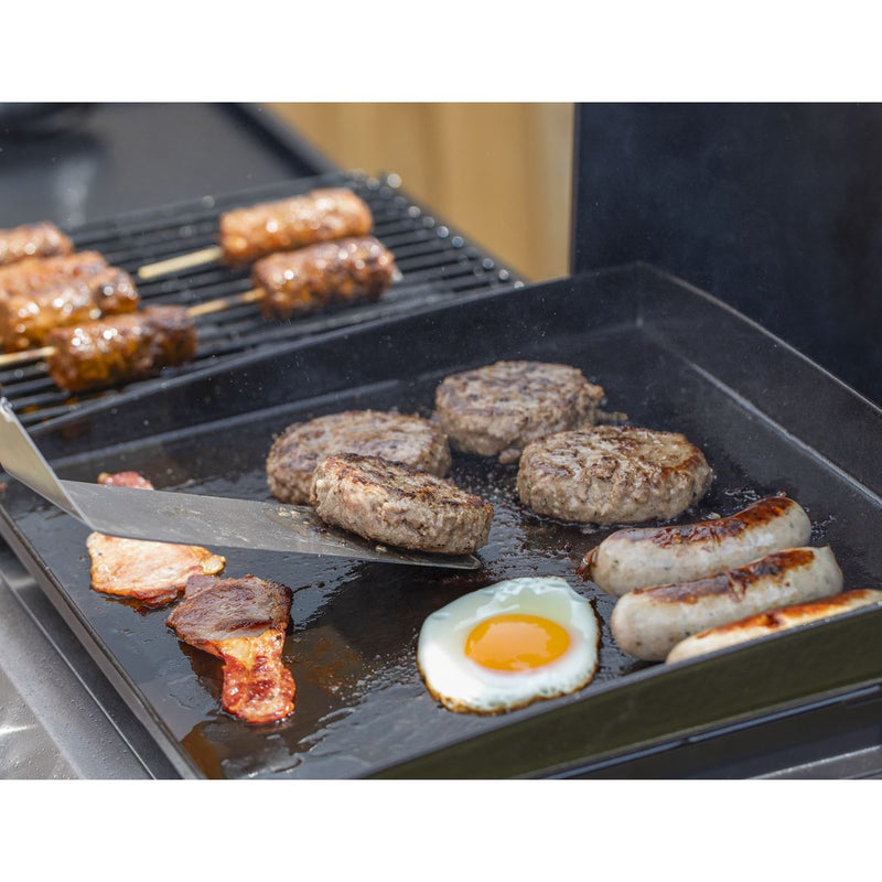 Dellonda 3 Burner Stainless Steel Portable Gas Plancha/Grill 8.5kW Dellonda - Dynamic Drive