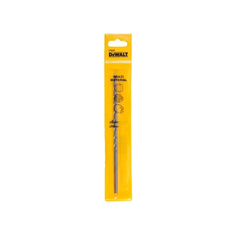 Dewalt Power Tools Multi-Material Drill Bit 6.0mm OL:200mm WL:170mm DeWALT Power Tools - Dynamic Drive