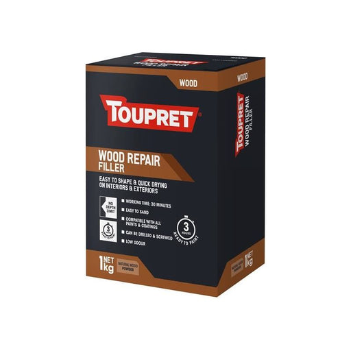 Toupret Wood Repair Filler Natural Wood 1kg Toupret - Dynamic Drive