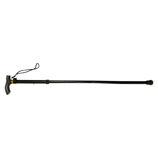 Black Folding Walking stick M0039 UK Camping And Leisure - Dynamic Drive
