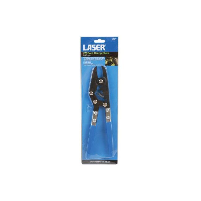 Laser CV Boot Clamp Pliers 260mm 6737 Laser - Dynamic Drive