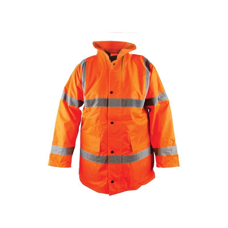 Scan Hi-Vis Motorway Jacket Orange - XXL (52in) Scan - Dynamic Drive