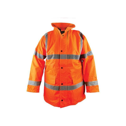 Scan Hi-Vis Motorway Jacket Orange - XXL (52in) Scan - Dynamic Drive