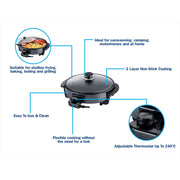 Leisurewize Electric Cooking Pan Leisurewize  - Dynamic Drive