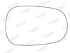Summit Stick-On Anti Dazzle Mirror Glass fits Renault Megane LHS Summit - Dynamic Drive