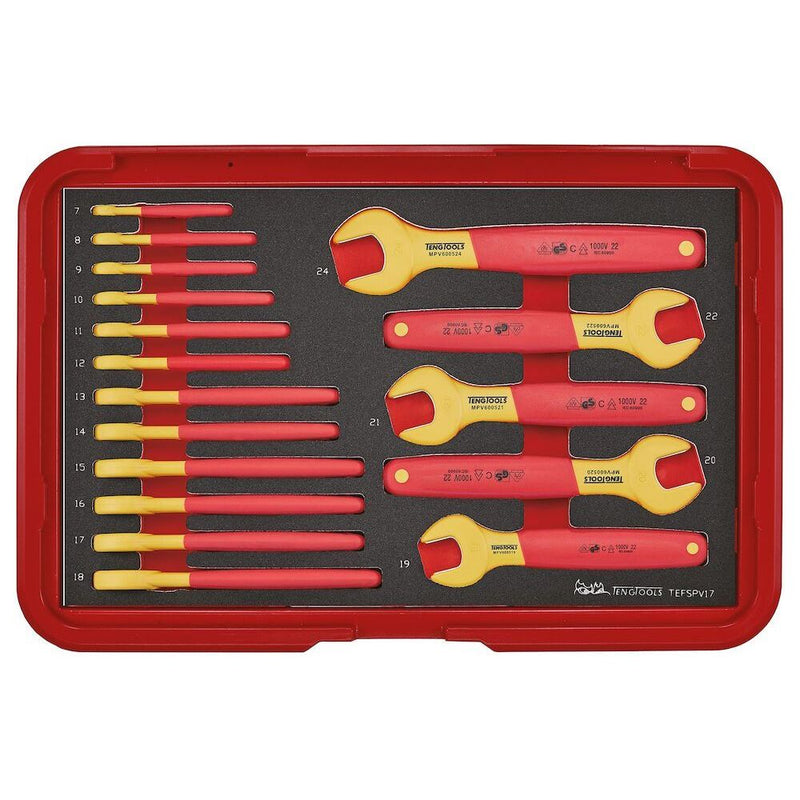 Teng Tools MECCA PRO TC-9 FOAM Tool Kit 56 Pieces Teng Tools - Dynamic Drive