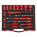 Sealey Insulated Socket Set 20pc 1/2"Sq Dr 6pt WallDrive VDE App. AK7941 Sealey  - Dynamic Drive