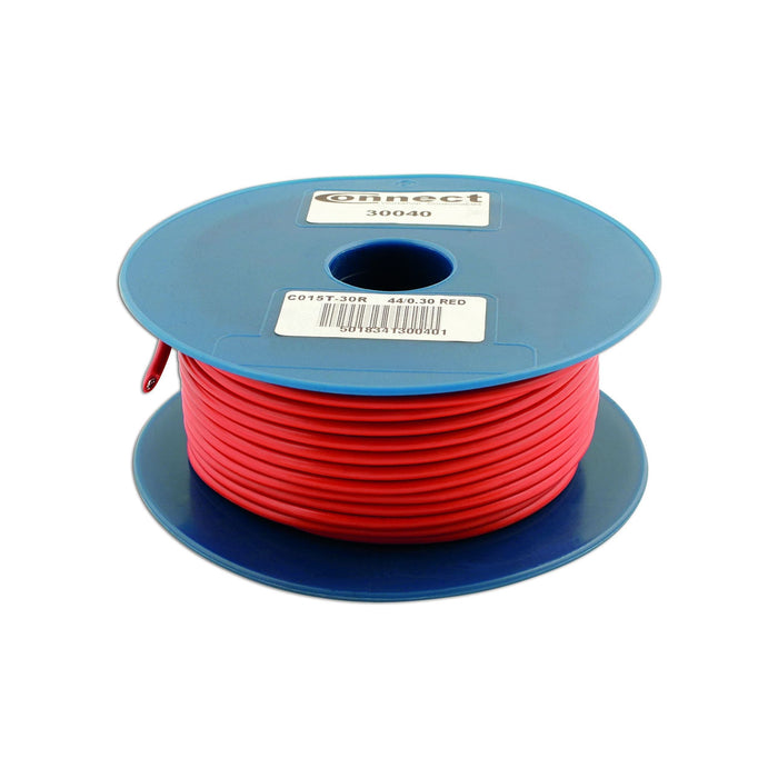 Connect Red Single Core Auto Cable 44/0.30 30m 30040 Tool Connection - Dynamic Drive