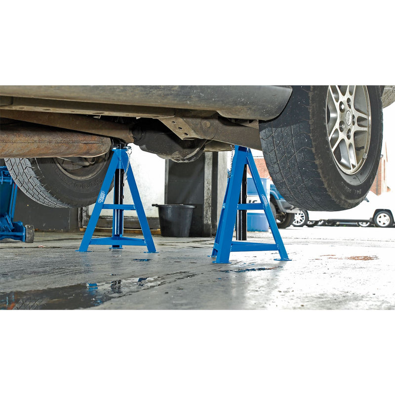 Draper Axle Stands, 6 Tonne (Pair) 54722 Draper - Dynamic Drive