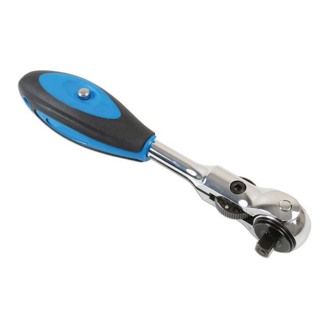 Laser Roto Lock Swivel Head Ratchet 1/4"D 6917 Laser - Dynamic Drive