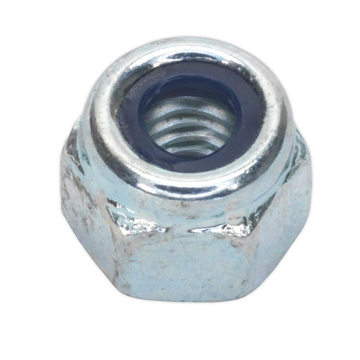 Sealey Nylon Locknut M5 Zinc Pack of 100 NLN5 Sealey - Dynamic Drive