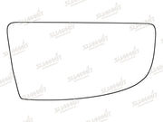 Summit Stick-On Commercial Lower Blind-Spot Mirror Glass fits Ford Transit RHS Summit - Dynamic Drive