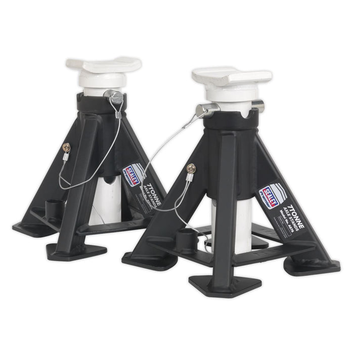 Sealey Short Axle Stands (Pair) 7 Tonne Capacity per Stand Sealey  - Dynamic Drive