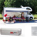 Fiamma F45 L Winch Awning Wind Out 450 Titanium Case Royal Grey Fabric Fiamma  - Dynamic Drive