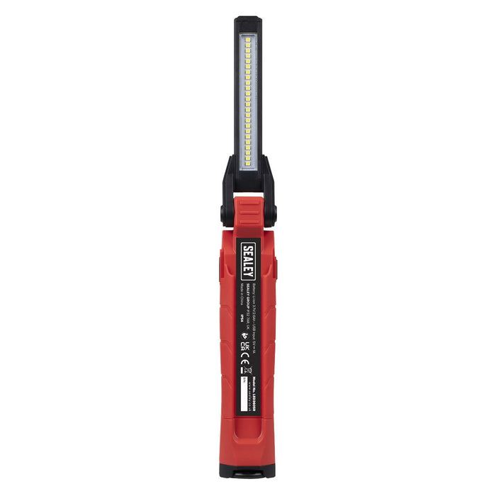 Sealey Rechargeable 360 Inspection Light 10W & 2 x 4W SMD LED - Red LED3605R Sealey - Dynamic Drive