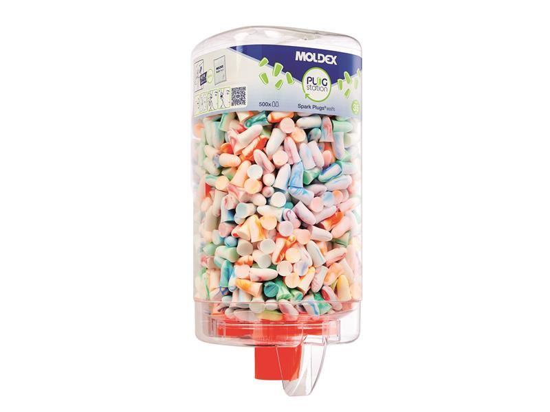 Moldex Spark Plugs® PlugStation 500 SNR 35 dB (500 Pairs) Moldex - Dynamic Drive
