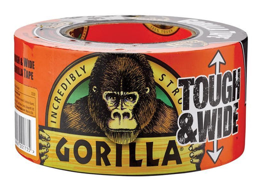 Gorilla Glue Gorilla Tape® Tough & Wide 73mm x 27m Black Gorilla Glue - Dynamic Drive